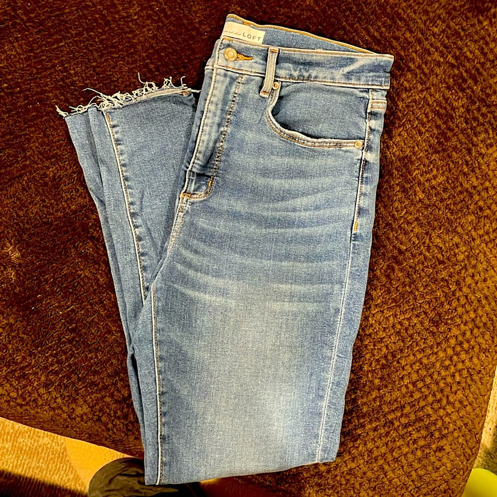 LOFT skinny jeans